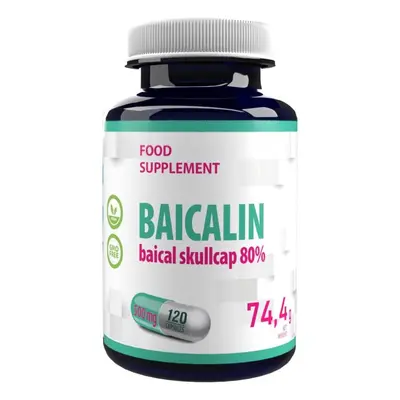 Baicalin (Scutellaria baicalensis) Chinese Skullcap 500mg Vegan Capsules, Certificate of Analysi