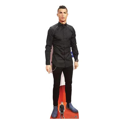 Star Cutouts Ltd Life Size Cardboard Cut Out Christiano Ronaldo, Multi-Colour, 181cm Tall