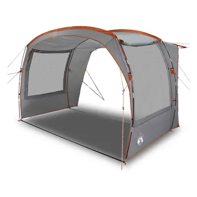 (grey and orange) vidaXL Car Tent Waterproof Patio Car Tailgate Tent Outdoor SUV Tailgate Awning