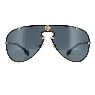 Versace Sunglasses VE2243 Gold Dark Grey