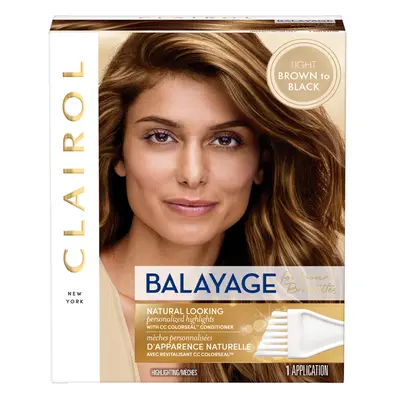 Clairol Nice'n Easy Balayage Permanent Hair Dye Brunettes Hair Color Pack of