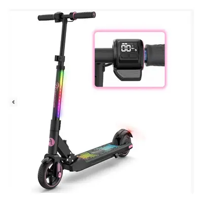 Electric Scooter,EV06C , 6.5''Foldable Electric Scooter for Kids, Pink