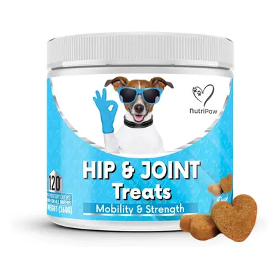 NutriPaw Joint & Hip Treats For Dogs - Stiffness, Strength