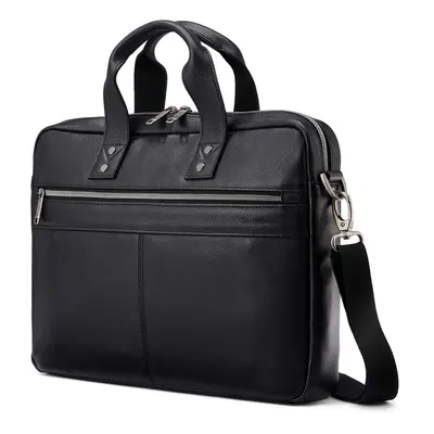 Samsonite Classic Leather Slim Brief Black One Size