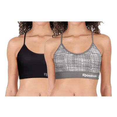 Reebok Women's Bra - Seamless Performance Cami Bralette (2 Pack) Size