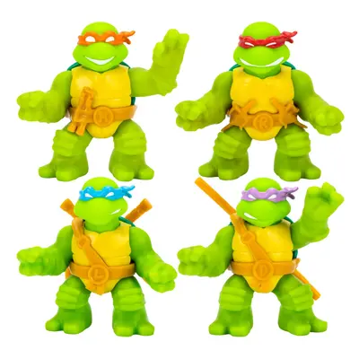 Heroes of Goo Jit Zu Teenage Mutant Ninja Turtles | Pack | Super Oozy Toy Figures | Classic Dona