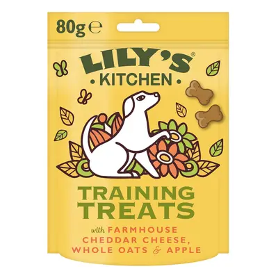 Training Treats - Cheese & Apple Organic Baked Natural Dog Treats (8 x 80g Packs)