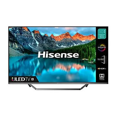 HISENSE 55U7QFTUK Quantum Series 55-inch 4K UHD HDR Smart TV with Freeview play, and Alexa Built