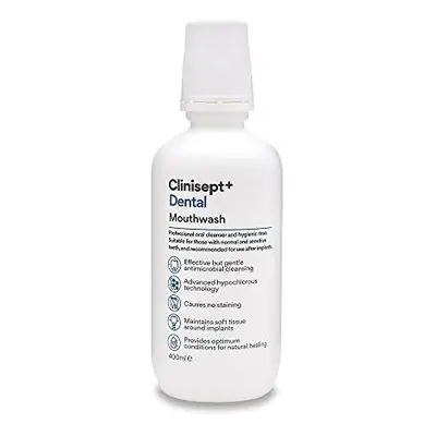 Clinisept+ Professional Hygienic Mouth Rinse Antimicrobial, Neutral Ph, Alcohol Free Mouthwash S