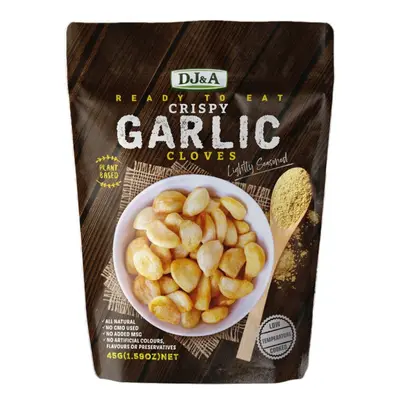 Dj&A Crispy Garlic Cloves 45g (Pack of 12)