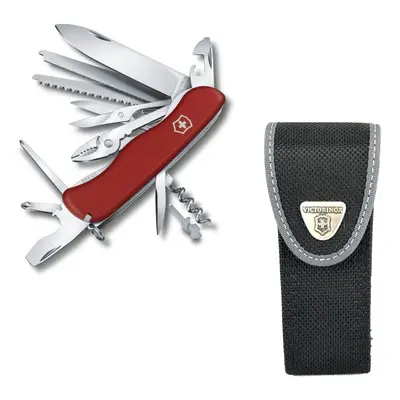 Victorinox WORKCHAMP Swiss army knife - 111mm linear lock blade - with holster