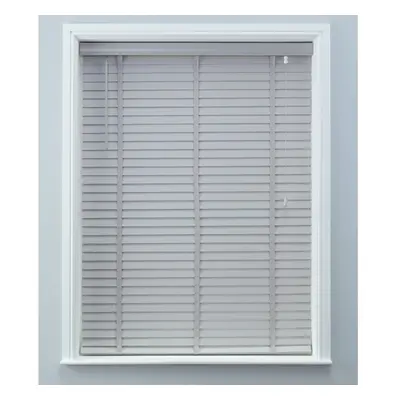 Home Elliott 50mm Wooden Tape Venetian Blind - Grey