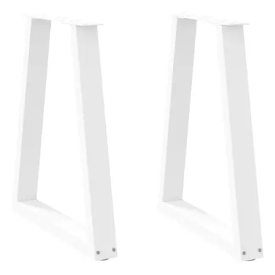 (white, x (72-73) cm/ pcs/ piece) vidaXL Coffee Table Legs V-Shape Desk Legs Furniture Legs Bar 