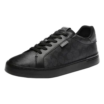 Coach Men's Lowline Signature Low Top Sneaker Charcoal/Grey