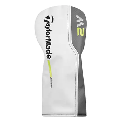 NEW TaylorMade M2 White/Grey/Lime Green Leather Driver Headcover