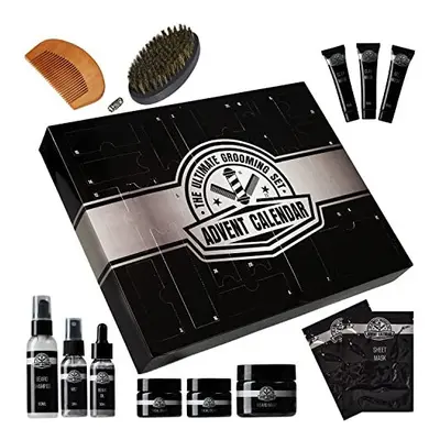 KreativeKraft Advent Calendar for Men 2022, Beard Grooming Kit Mens Toiletries