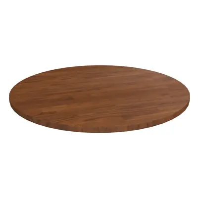 (dark brown, x 1.5 cm) vidaXL Solid Wood Oak Round Table Top Untreated Table Top Multi Colours/S