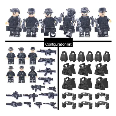 (Style A) Fit Lego WWII Soviet Union German Forces Soldiers Minifigures Kid Toys