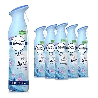 Febreze Air Freshener Spray, Odour Eliminator and Bathroom Freshener, Lenor Spring Awakening, 1.