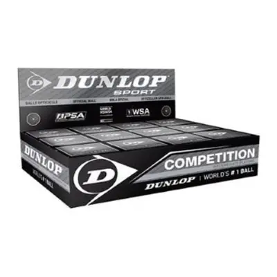 Dunlop Competition Squash Ball Pack