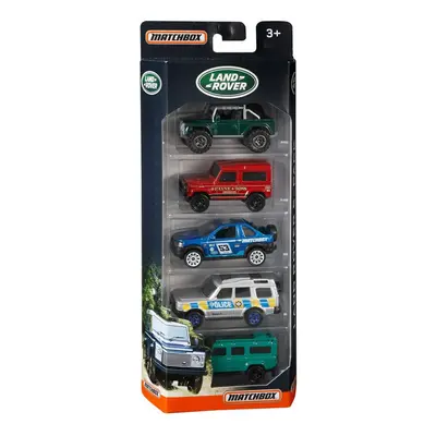 Matchbox Land Rover 1:64 Scaled 5-Pack