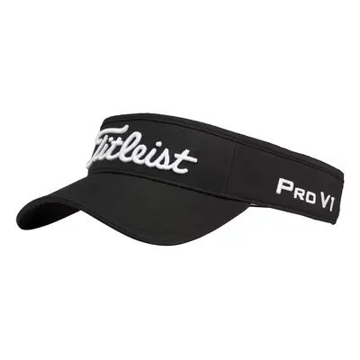 Titleist Men's Tour Performance Golf Visor Black/White