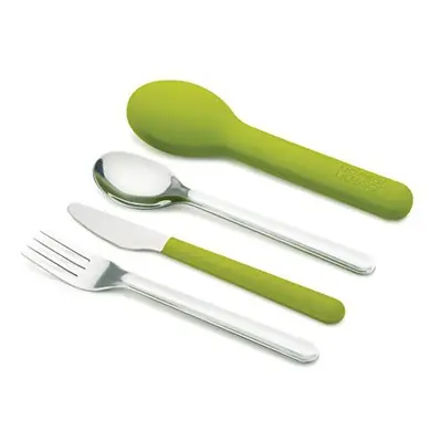 Joseph Joseph GoEat Space Saving Stainless Steel Cutlery Set - Green