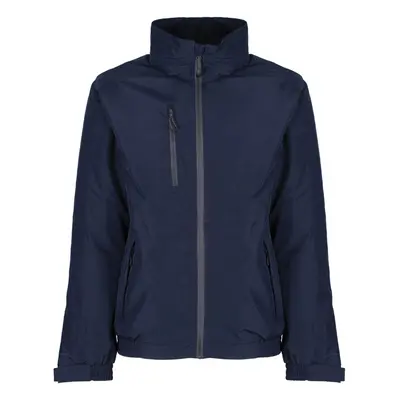 (S, Navy) Regatta Mens Honestly Made Soft Shell Jacket