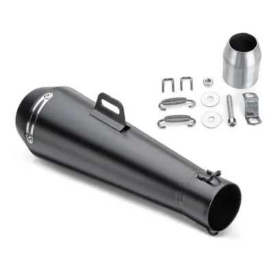 38-51mm 340mm Motorcycle Exhaust Muffler Pipe Tip Universal Aluminium Alloy