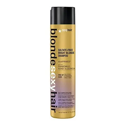 Sexy Hair Blonde Sulfate-Free Bright Violet Shampoo, 10.1 Ounce