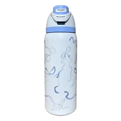 (A) 32oz Owala Stainless Steel Insulated Water Bottle Blue