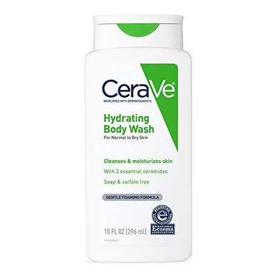 CeraVe Body Wash for Dry Skin | Moisturizing Body Wash with Hyaluronic