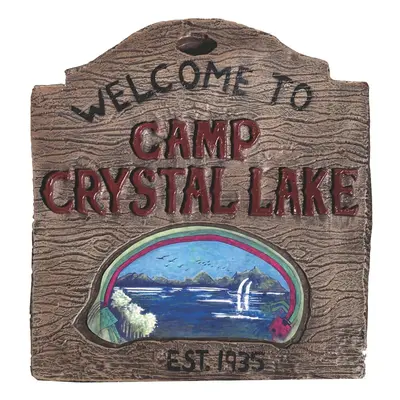 Rubie's Plastic Friday The 13th Camp Crystal Sign