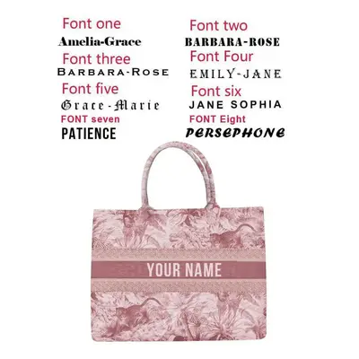 (25 Printed handbag, 42X32X10CM) Handbag lady Personalized Fashion Printing Large Capacity Canva