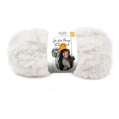 Lion Brand Yarn Go fo Faux Thick & Quick yarn, BAKED ALASKA