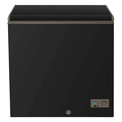 SIA HSCHF196BL/E Freestanding 196L Black Chest Freezer, E Energy Rating