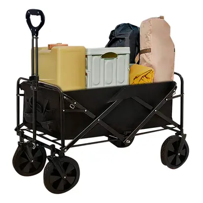 Neo Foldable Collapsible Garden Festival Cart Black