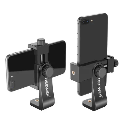 NEEWER Cellphone Holder Clip Desktop Tripod Mount with Mini Ball Head