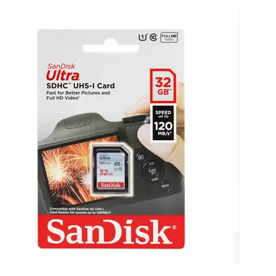 SanDisk Ultra 32GB Class SDHC Memory Card Up to 40MB/s- SDSDUN-032G-G46 [Older Version]