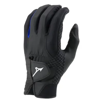 Mizuno RainFit Mens Golf Glove Pair BlackRoyal MediumLarge