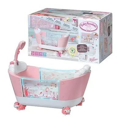 Baby Annabell Let's Play Bathtime Tub 43cm - Under-the-Sea Pattern & Special Water Effect - Ligh