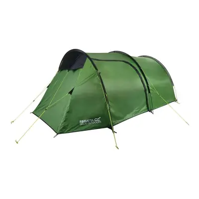 Regatta Persons Backpacking Tunnel Tent Alpine Green Waterproof and Fireproof Materials