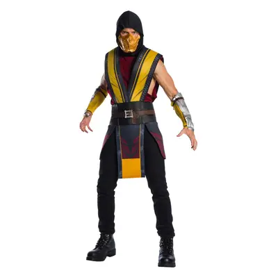 Rubie's Men's Mortal Kombat Scorpion Costume As Shown X-Large