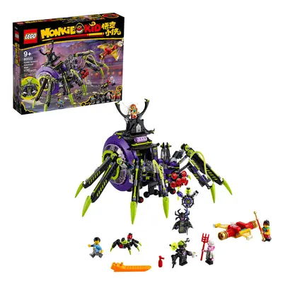 LEGO Monkie Kid Spider Queens Arachnoid Base Building Kit (1