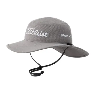 Titleist Men's Tour Aussie Golf Hat (Grey/White)