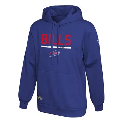 New Era NFL Men's Safety Performance Pullover Hooded Sweatshirt, Pro Football Fleece Hoodie, Buf