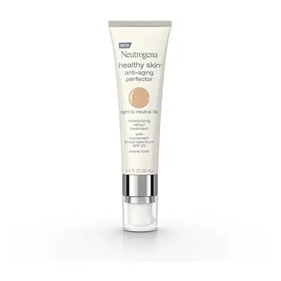 Neutrogena Healthy Skin Anti-Aging Perfector Tinted Facial Moisturizer and Retinol Treatment wit