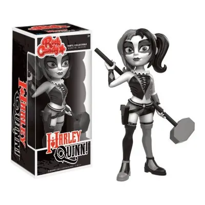 Funko Rock Candy Harley Quinn Black and White Exclusive