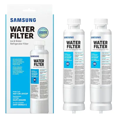 (2 Pack, Filter) Samsung DA29-00020B Internal Fridge Water Filter, Model HAF-CIN/EXP