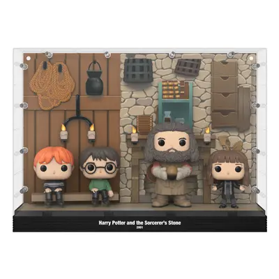 Funko Harry Potter POP Moments Deluxe Vinyl Figures 4-Pack Hagrid's Hut CM